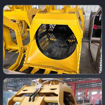 Soil remediation bucket, hook machine, screening and sand washing bucket