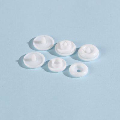 POM Plastic snap button with top quality easy attaching to baby bibs & baby wear