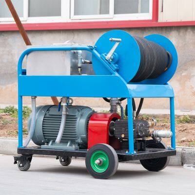 Remote Control High Pressure Water Jet Sewer Cleaner Drainage Pipe Cleaning Machine Hot Sale Ready for Ship