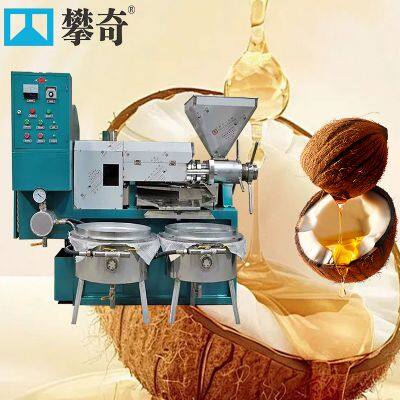 Presse à huile de noix de coco avec filtration, machine à presser l'huile de noix de coco, presse à huile de noix de coco pour petite entreprise, presseuses à huile de noix de coco