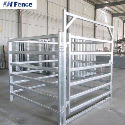 Customized Cheap Welded Wire Continuous Horse Cattle Arena Stall Stable Corral Fence Panels Low Price photo-2