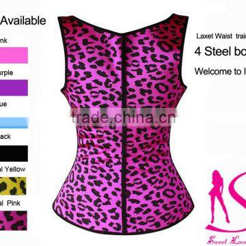 2016 Top Quality Hot Waist Training Corsets Body Shaper Vest Waist Trainer Corsets Slimming Belt Latex Waist Vest On Sale