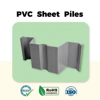 UV Stabilized Industrial Grade Plastic Sheet Piles for Coastal Erosion Control Projects