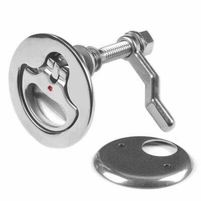 Stainless Steel 316 Marine Ship Yacht Boat Hardware Cam Latch Locking Hatch Handle Turning Lock Lift Ring