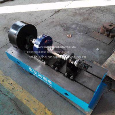 motor loading test bench and motor test bench with inertia disc