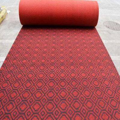 Jacquard Exhibition Carpets With Patterned Custom Hotel Commercial Jacquard Carpets