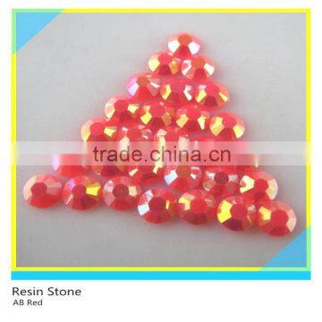 Epoxy Stone AB Red Flatback Round Ss6 2mm 100 Gross Package