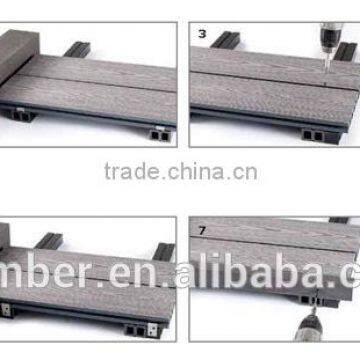 Pest Resistance WPC Decking Boards Wood Plastic Composite Material photo-4