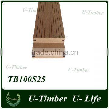 Anti-slip Color Mix Outdoor Swimming Pool Wpc Decking photo-6