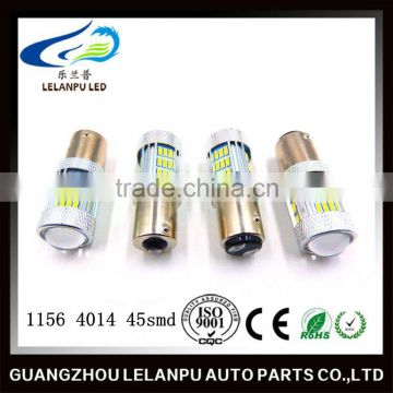 auto led bulbs 12v ba15s 1156 4014 45smd car interior accessories led light