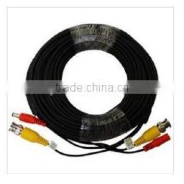 Coaxial TV BNC & DC Extension Cable Black