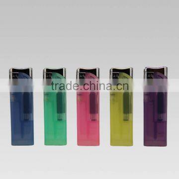 ISO 9994 and CR cigarette lighter FH-805 with transparent rubber painting