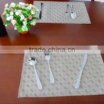 High quality PVC Placemat restaurant