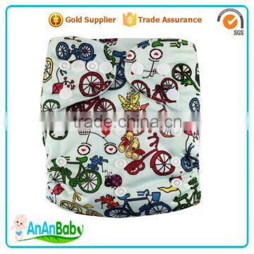 AnAnBaby Adjustable Breathable Baby Sleepy Nappy All In One Nappies