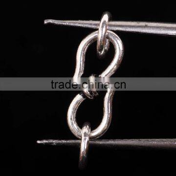 925 Solid Sterling Silver S Hook Clasp Wholesale Beads
