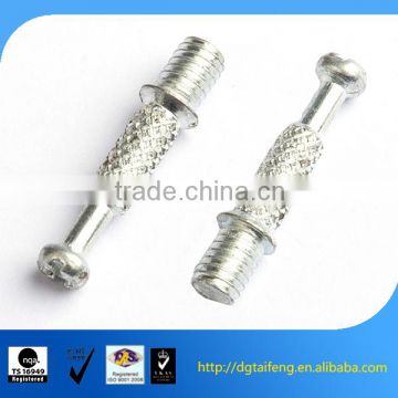 yellow zinc coated cam lock screw furniture connector fittings