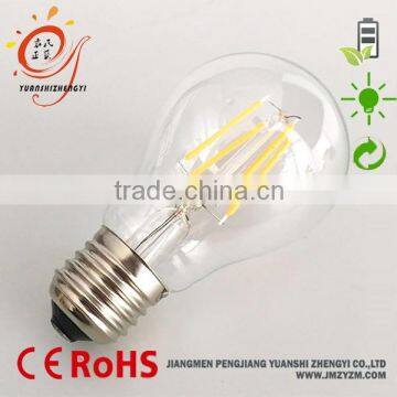 A60 E27 Plastic Glass Led Filament Bulb 4W 220V - 230V