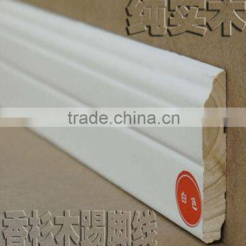 white painting wood molding