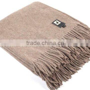 ALPACA WOOL BLANKET - NATURAL COLORS