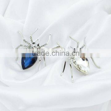 Upscale Jewelry Zircon Diamond Brooch Alloy Spider Personalized Jewelry Wholesale Clothing photo-6