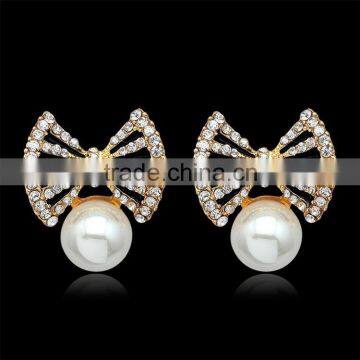 2016 Hot Sell Korean Style Simulated Pearl Earring ForWomen DRJ0548 photo-3