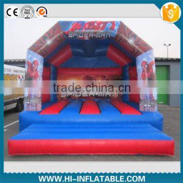 New product 2015 inflatable spider man bouncy castle for sale