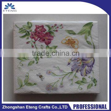 HOT Promotional custom printed paper hotel paper napkins for restaurants