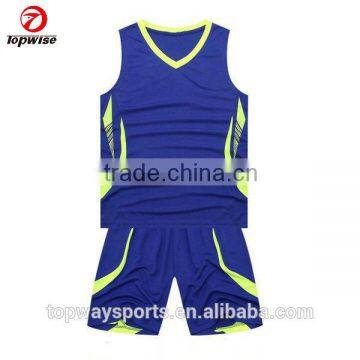 wholesal man basketbal shorts/jersey basketbal made in China