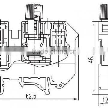 SEK-10RD 5*20 Fuse 10A Fuse Terminal Block photo-6