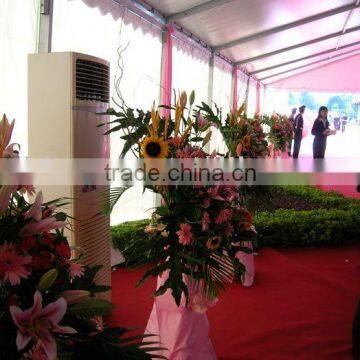 Outdoor Tent With Carpet in Red Color