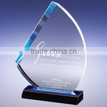 clear plexiglass trophy, transparent plexiglass trophy,customized plexiglass trophy