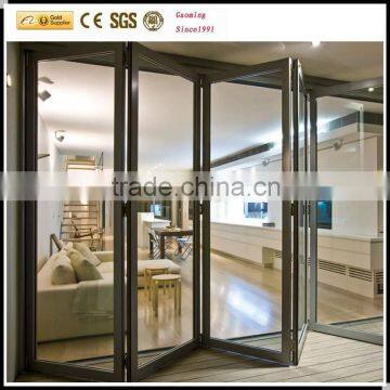 Aluminum bi-fold doors with high quality for house for entrance door DS-LP539