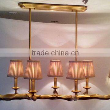 good quality brass pendant lamp simple for dining room