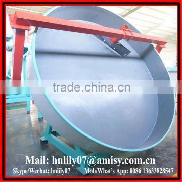 (website/Wechat: hnlily07) Round Disk Animal Fertilizer Pelletizer