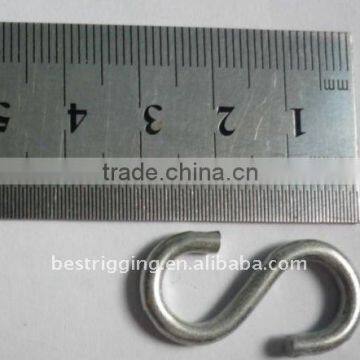 MENATL RIGGING ZINC PLATED BLACK S HOOK photo-4