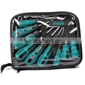 9pcs Cr-V Steel Screwdriver Set Crossed and Slotted Screwdriver photo-3