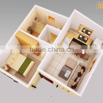 SABS Certificated Economic Fireproofness Modern Prefabricated Houses South Africa photo-2