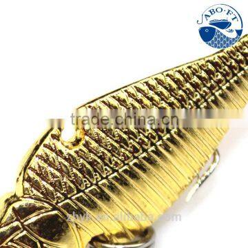 2016 Wholesale Fast Sink 5cm 12.5g Golden Silver VIB Flash Fishing Bait photo-3