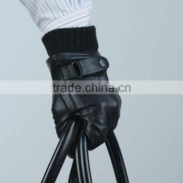 Wholesale Leather Hand Gloves for Men With Factory Price