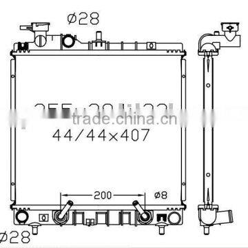 auto radiator(suitable for: Atos 98- AT)