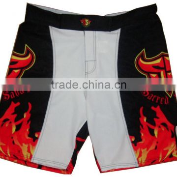 2014 sublimated mma shorts wholesale fighting short mma fight gear