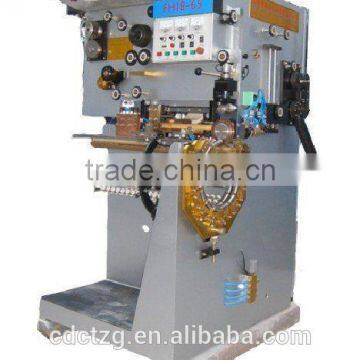 Semi-automatic beverage chemical tin can welding machine