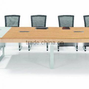 2015 commercial smiple office customised meeting table for 10 people mdf wood desk origin item TC93