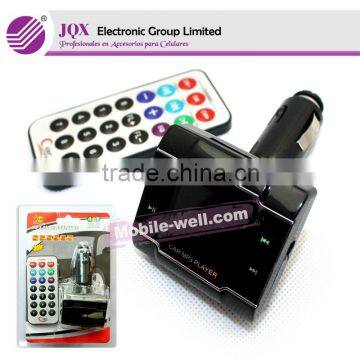 hot sale with led/lcd display car mp3 player can Remote control