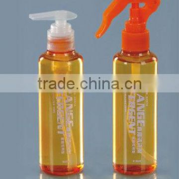 plastic brown pet trigger pump bottle(for water,shampoo)