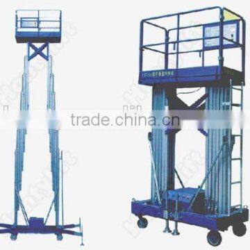 7 M 480 kg Load CE Double Mast Hydraulic Aluminum Lift Used Portable Elevator Home Lift photo-4