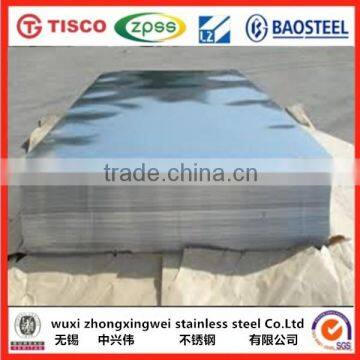 BA finish AISI 202 0.6mm thick stainless steel sheet for building