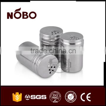 Restaurant Use Stainless Steel Salt Pepper Shaker