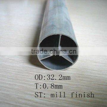 6063 T5 mill finish aluminum special tube/pipe/factory price