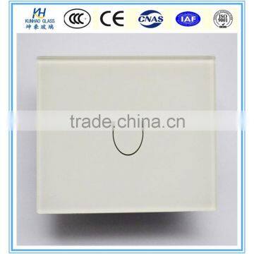 2mm-5mm glass touch panel dimmer light switch Custom size